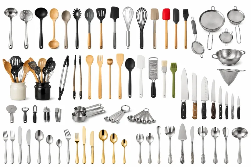 Cookery and cutlery 