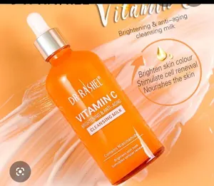 Vitamin c brightening and anti aging cleansing milk