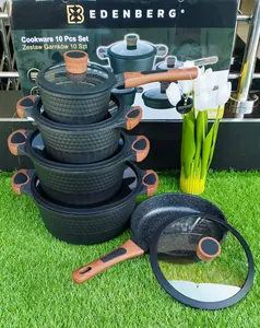 10 pcs set Edenberg cooking pots