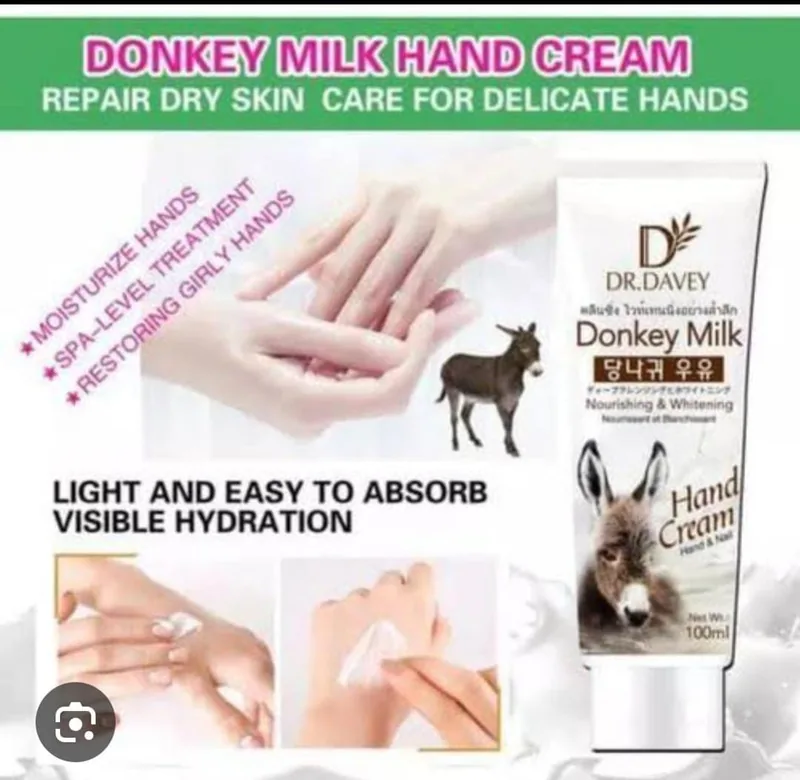 Donc key milk hand cream