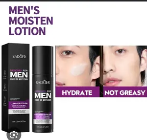 Men  moisten lotion