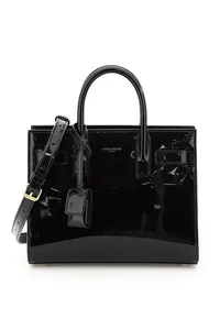 Sac Cabas Verni Noir Classique