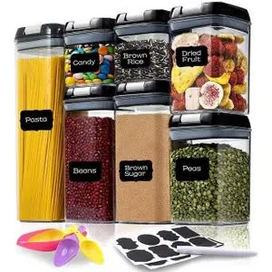 Acrylic 7 PCS food storage container set