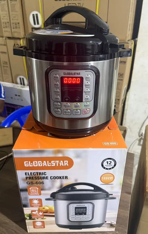 Globalstar 6 litres Electric Pressure Cooker GS-606