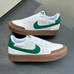 Nike Court Vision Low Homme - Blanc/Rouge | Baskets Casual Élégantes