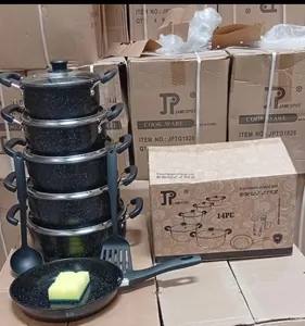 14 pieces set JP nonstick cookware set