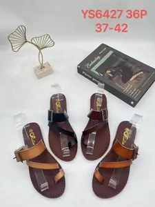 Sandales Plates Femme – Style Élégant à Brides Croisées