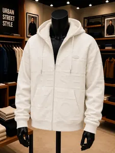 Veste à capuche homme doublée – Chaude, moderne et confortable