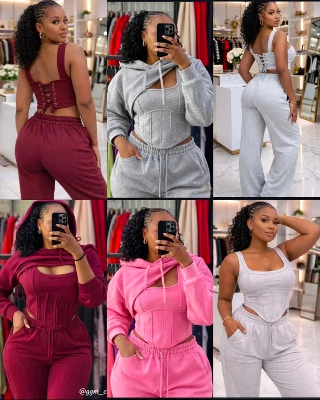 Women’s Corset Lounge Set