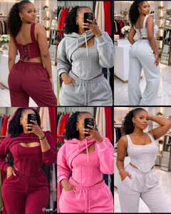 Women’s Corset Lounge Set