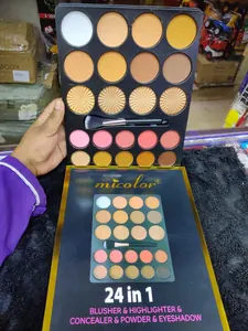 Highlighter, Blusher, Concealer & Powder