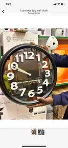 Spy wall clock (camera)