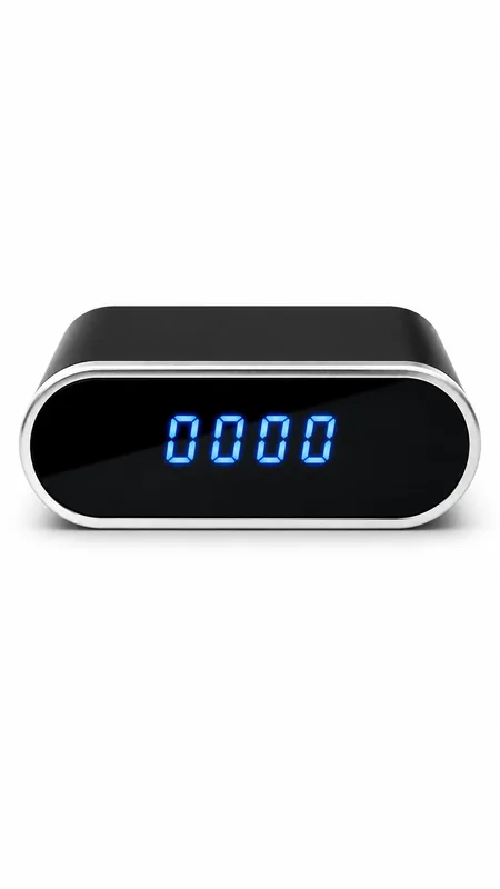 Digital clock spy camera