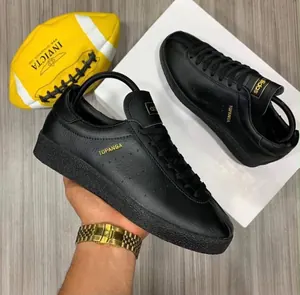 Adidas Topanga – Baskets Casual en Cuir Noir pour Homme et Femme