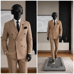 Costume Homme 3 Pièces Croisé Premium – Élégance Business & Cérémonie