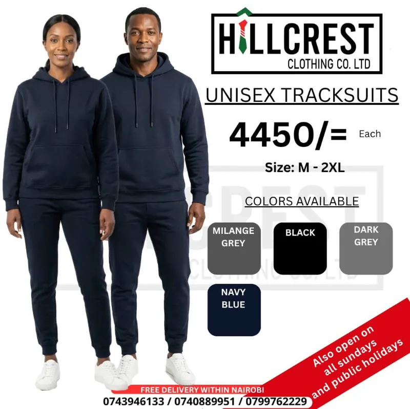 Unisex Tracksuits