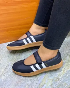 Ballerines sport à scratch style casual pour femme