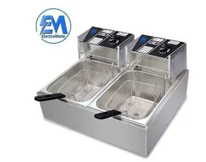 Double electromate deep fryer