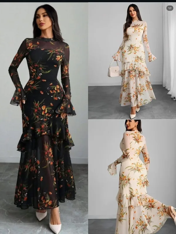 Ladies' Dress - Elegant and Comfortable