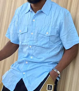 Chemise Homme à Manches Courtes – Style Casual & Élégant