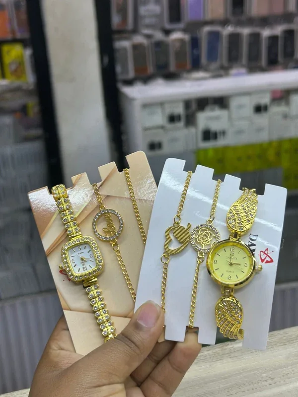 3 in 1 ladies watches