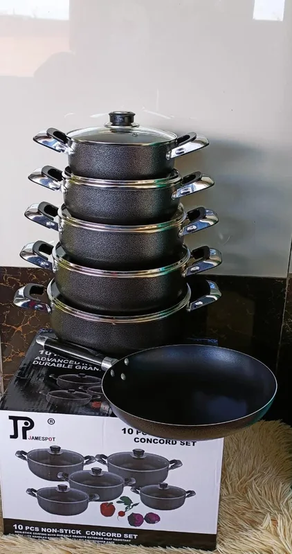 JP nonstick 11 pieces