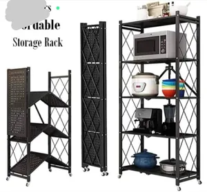 5 LAYER FOLDABLE STORAGE RACK
