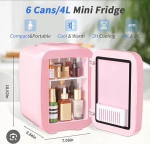4L Portable Beauty car fridge