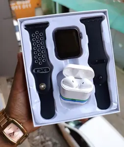 Strap smart watch with free earpods