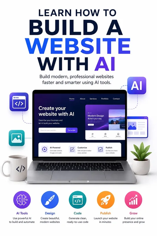 Learn how to build a website with AI