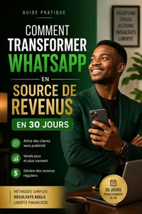 COMMENT TRANSFORME WHATSAPP EN SOURCES DE REVENUS EN 30 JOURS